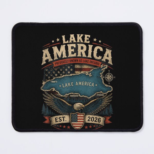 Item preview, Lake America USA Previously Ontario Canada Funny Patriotic designed and sold by Juansustait.