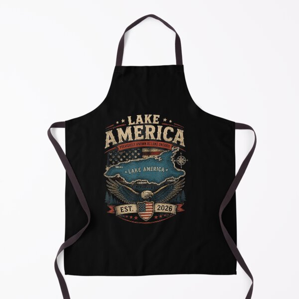 Artikelvorschau, Lake America USA (ehemals Ontario, Kanada) Lustig patriotisch entworfen und verkauft von Juansustait.