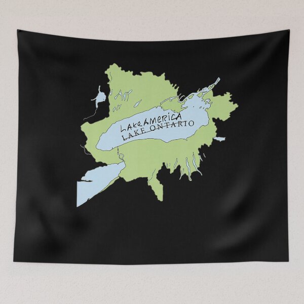 Item preview, Lake America Funny Ontario Lakeside Summer Design designed and sold by Khescoiu.