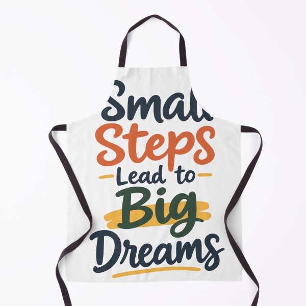 Item preview, Small Steps Big Dreams – Minimalist Motivational Typography designed and sold by LmonioressXxx.