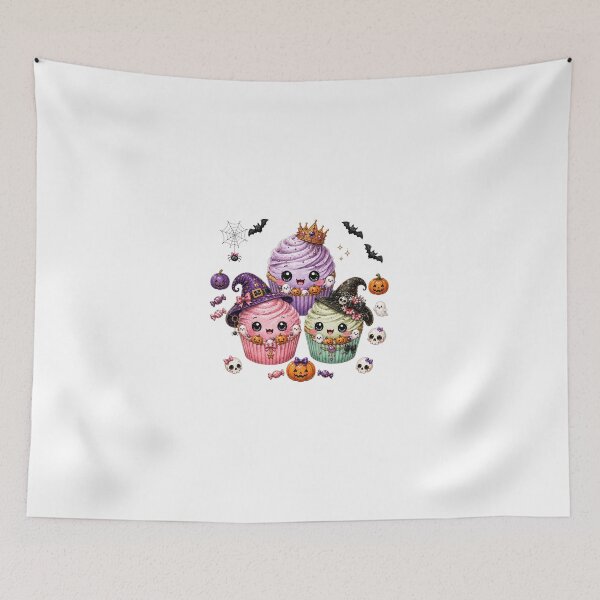 Item preview, Three Adorable  Halloween ice cream Spooky Sweets Graphic designed and sold by DYALEEZ-XCR.