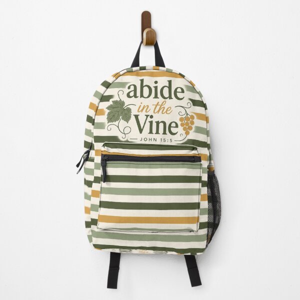 Item preview, Abide in the Vine John 15:5 Christian Botanical Pattern Fall Season designed and sold by Luvjesus2.