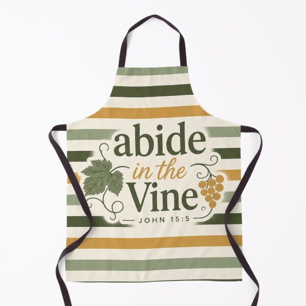 Item preview, Abide in the Vine John 15:5 Christian Botanical Pattern Fall Season designed and sold by Luvjesus2.