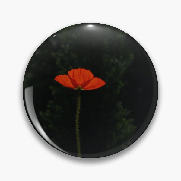 Item preview, Solitude & Strength A Tall Single Orange Poppy designed and sold by JMBennettPhotos.