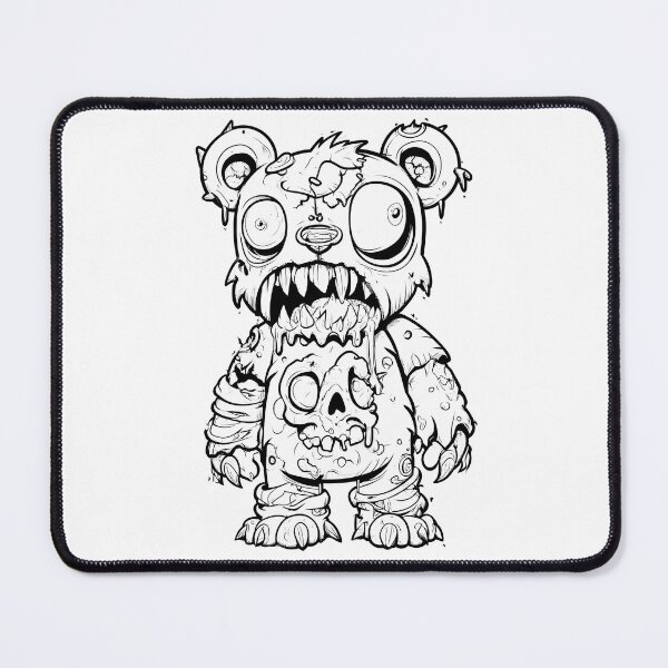 Item preview, Zombie Teddy Bear designed and sold by SiralyInk.