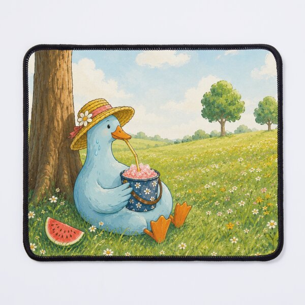 Item preview, Whimsical Duck Picnic in Meadow designed and sold by Pure Craft.