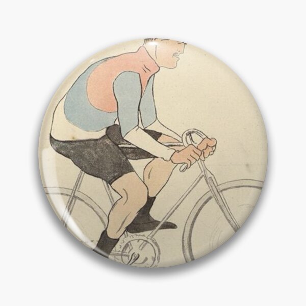 Item preview, Caricature by Cappiello of Cyclist Jacquemin Published in "le Rire" designed and sold by SharonTheFirst.