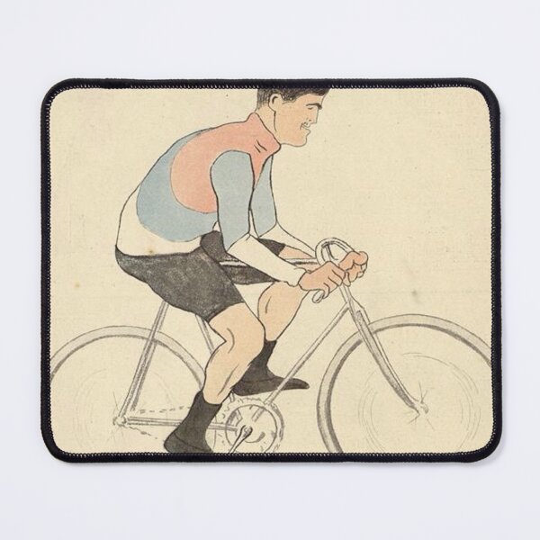 Item preview, Caricature by Cappiello of Cyclist Jacquemin Published in "le Rire" designed and sold by SharonTheFirst.