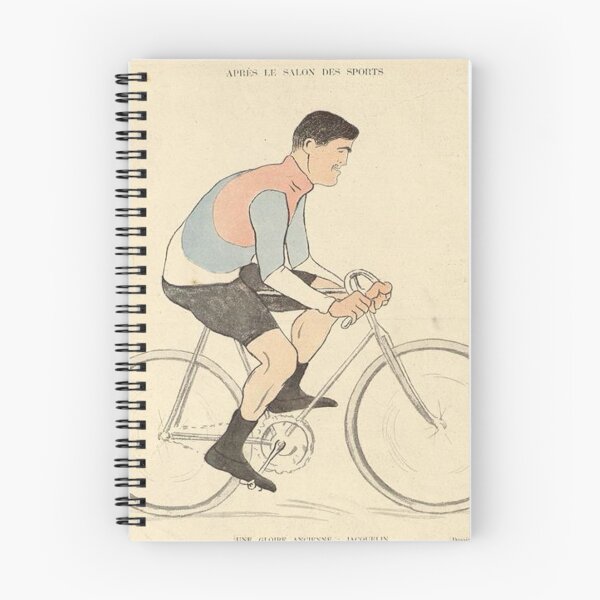 Item preview, Caricature by Cappiello of Cyclist Jacquemin Published in "le Rire" designed and sold by SharonTheFirst.