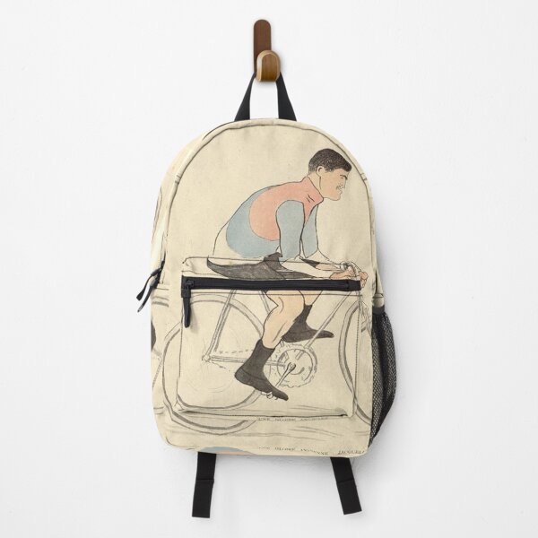 Item preview, Caricature by Cappiello of Cyclist Jacquemin Published in "le Rire" designed and sold by SharonTheFirst.