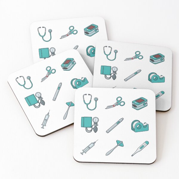 Item preview, Clinical Nurse Medical Assessment Tools Stethoscope Vitals Sticker Pack designed and sold by Animer-art1.