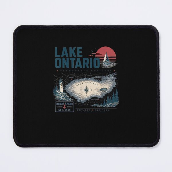 Item preview, Lake America Funny Ontario USA Canada Graphic designed and sold by MatherFisher.