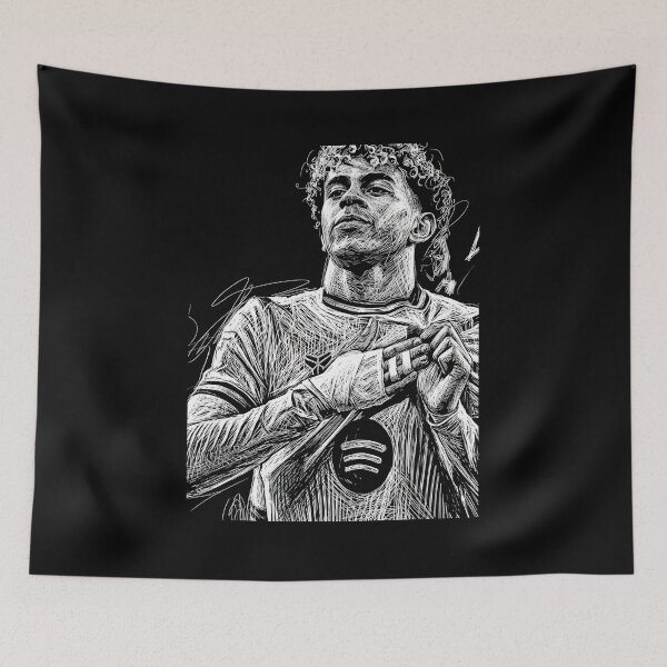 Item preview, Lamine Yamal Scribel Art designed and sold by Zamziri.