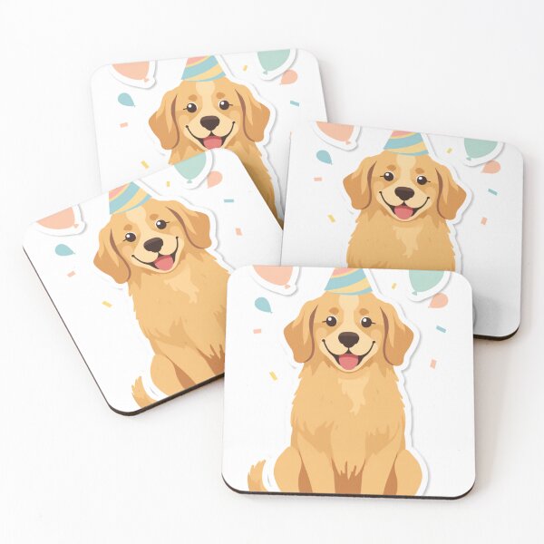 Item preview, Good Boy Golden Retriever Birthday designed and sold by cybercanvasmuse.