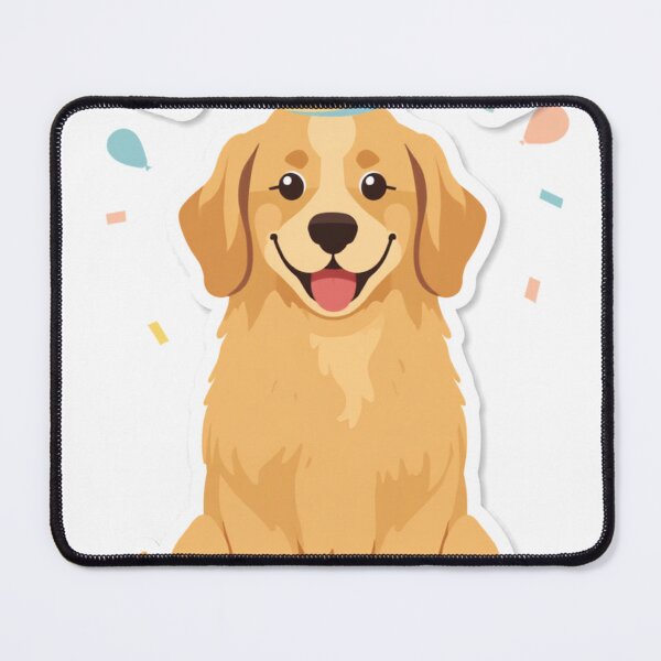 Item preview, Good Boy Golden Retriever Birthday designed and sold by cybercanvasmuse.