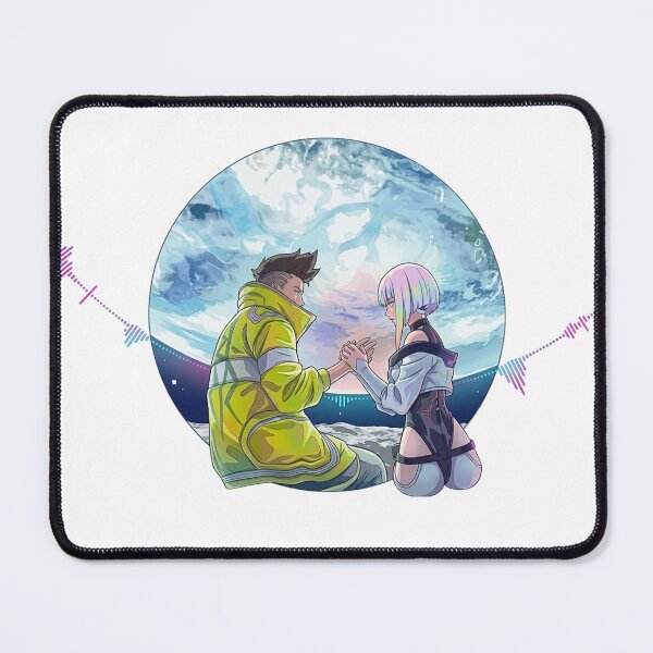 Item preview, Cyberpunk Edgerunners - David and Lucy Moon (No Typography) designed and sold by Cozy Moss Studio.