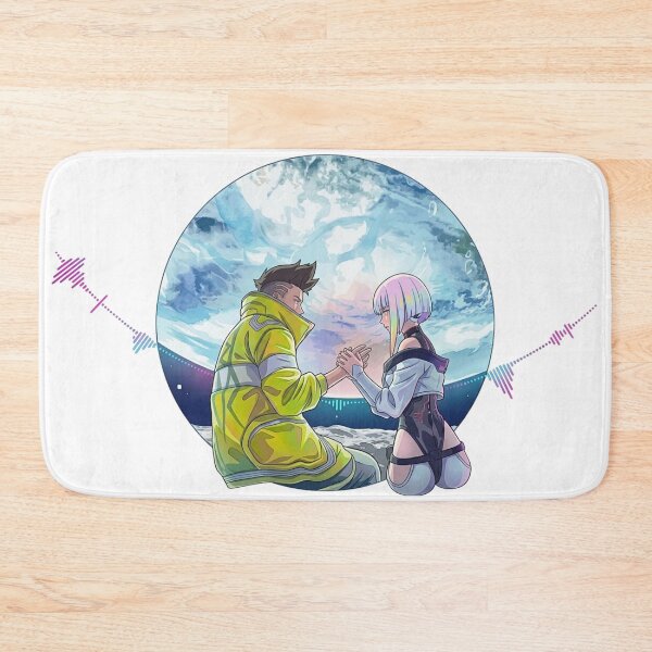 Item preview, Cyberpunk Edgerunners - David and Lucy Moon (No Typography) designed and sold by Cozy Moss Studio.