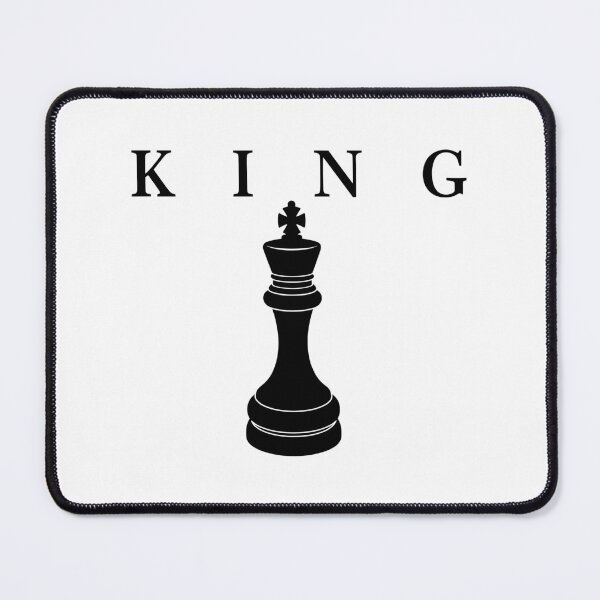 Item preview, Vintage Navy King Chess Piece - Minimalist Line Art & Typography designed and sold by Shopeon Designs.