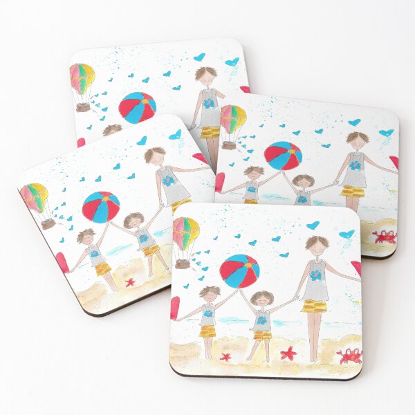 Item preview, Family Summer Day at the Beach designed and sold by AleSighinolfi.