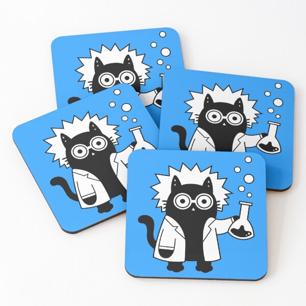 Item preview, Albert Einstein Cat Scientist Funny Genius Kitty Physics Lover Gift designed and sold by DibujandoPorfa.