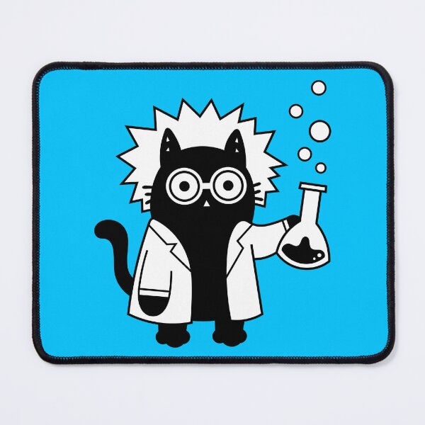Item preview, Albert Einstein Cat Scientist Funny Genius Kitty Physics Lover Gift designed and sold by DibujandoPorfa.