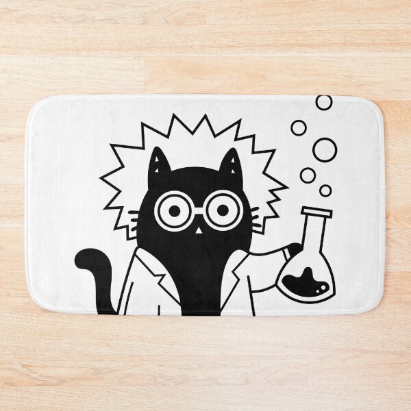 Item preview, Albert Einstein Cat Scientist Funny Genius Kitty Physics Lover Gift designed and sold by DibujandoPorfa.