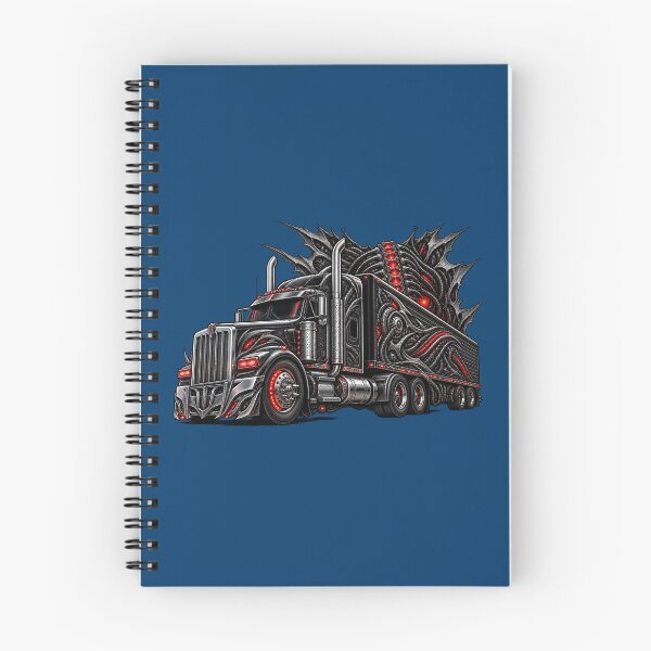 Item preview, Biomechanical Semi Truck - Cybernetic Monster Big Rig Art designed and sold by NomadForge.