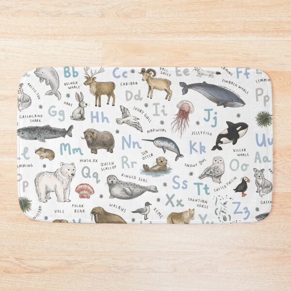 Item preview, Arctic Animals Alphabet designed and sold by Those Pencil Shavings.