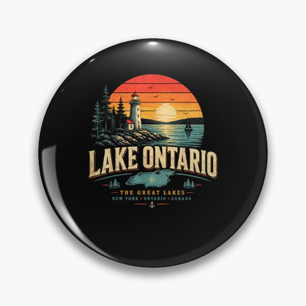 Item preview, Lake Ontario Funny Vintage Lake Ontario Est 1615  designed and sold by Juansustait.