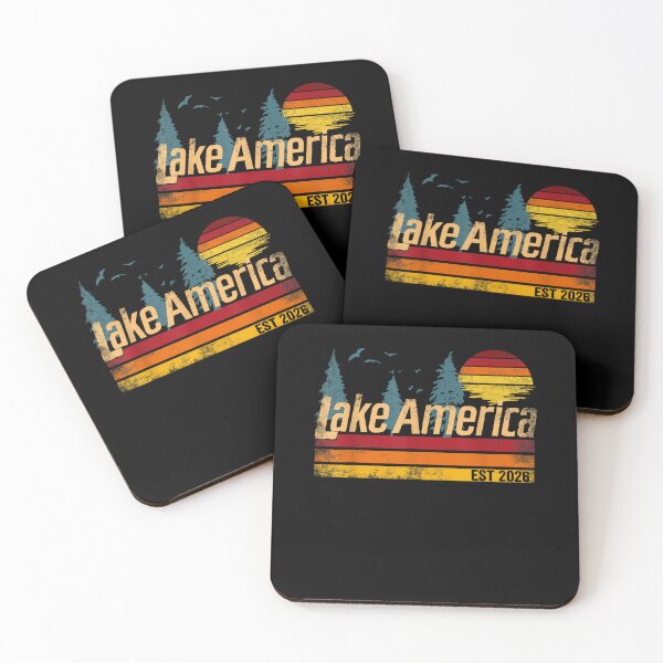 Item preview, Retro Sunset Great Lakes Lake Ontario designed and sold by MatherFisher.