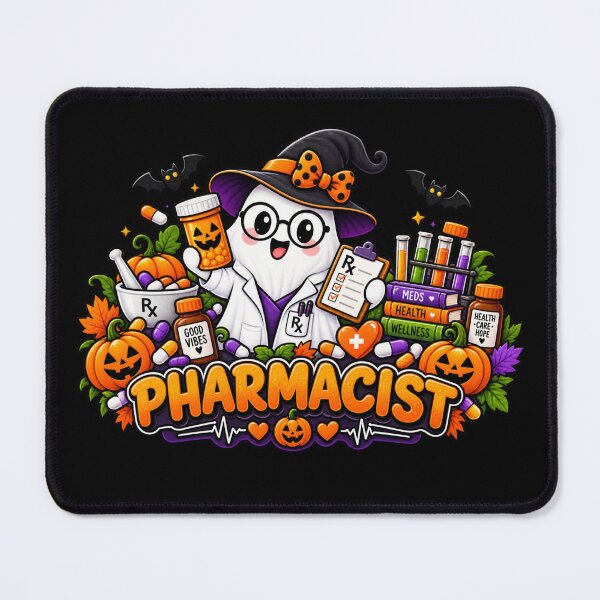 Item preview, Pharmacist Halloween Gift Cute Ghost Pharmacy Style designed and sold by Corvoria.