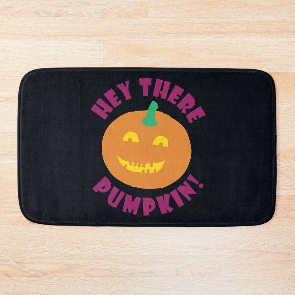 Item preview, Hey There Pumpkin - Funny Halloween Pumpkin Print designed and sold by ToluaPrints.
