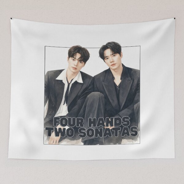 Item preview, Four Hands Two Sonatas kdrama designed and sold by selvashop.