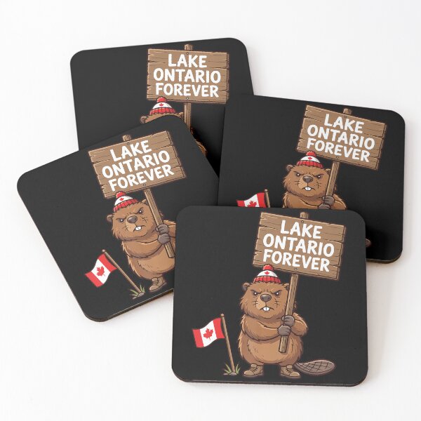 Item preview, Lake Ontario Forever Beaver Funny Anti Lake America designed and sold by Khescoiu.
