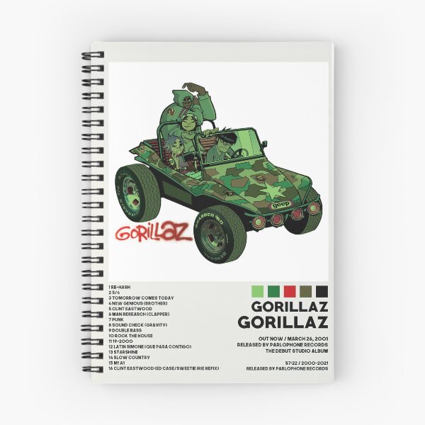 Item preview, Minimalist Gorillaz Geep Green Poster designed and sold by gijon-vedal.