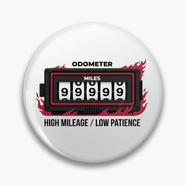 Item preview, High Mileage Low Patience Rider designed and sold by ThrottleEcho.