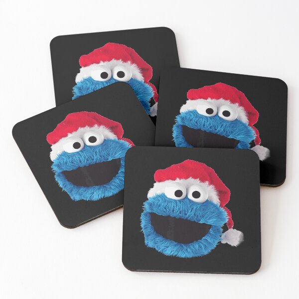 Item preview, Childhood Puppet Show Blue Biscuit Monster Christmas Santa designed and sold by SaiidPhom.