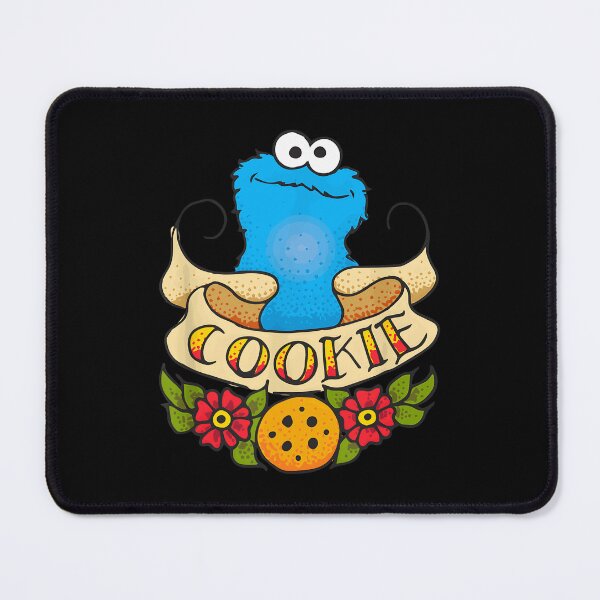 Item preview, Childhood Puppet Show Blue Biscuit Monster Cookie Tattoo designed and sold by SaiidPhom.