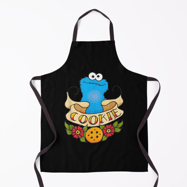 Item preview, Childhood Puppet Show Blue Biscuit Monster Cookie Tattoo designed and sold by SaiidPhom.