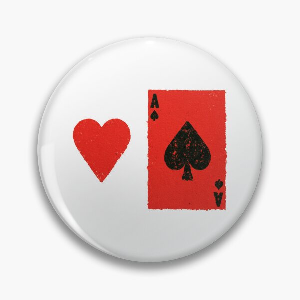 Item preview, Heart of Spades Rebus Art | Love, Luck & Playing Card Pop Art designed and sold by Ignorant-Artist.