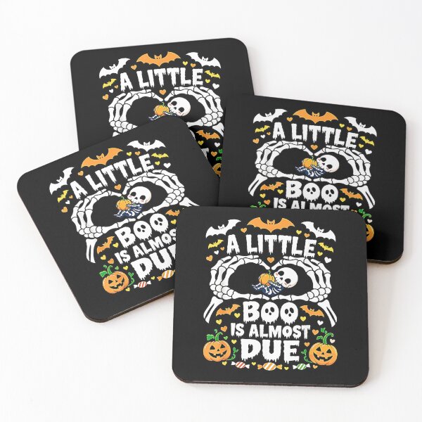 Item preview, A Little Boo is Almost Due Halloween Pregnancy Cute designed and sold by Rahamkshop.