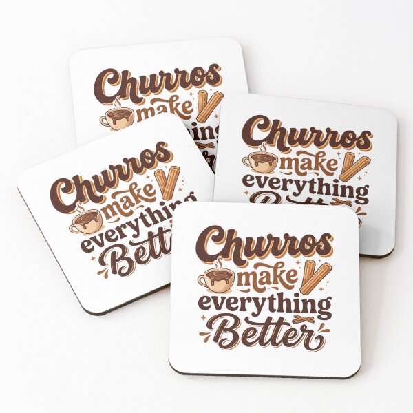 Item preview, Churros make everything better designed and sold by domostore.