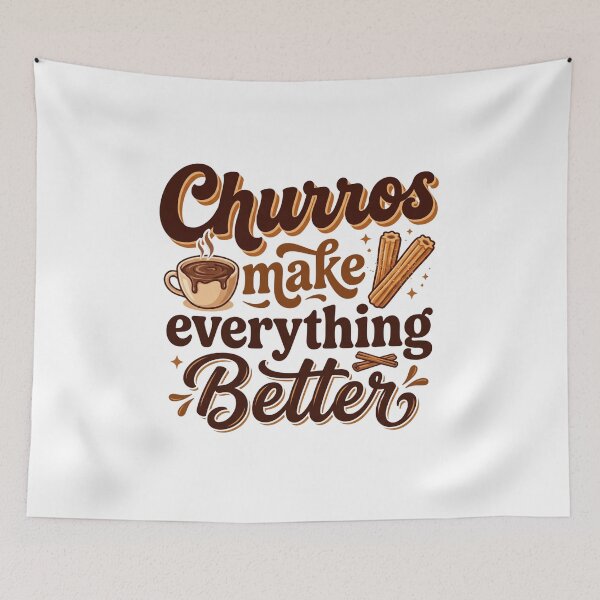Item preview, Churros make everything better designed and sold by domostore.