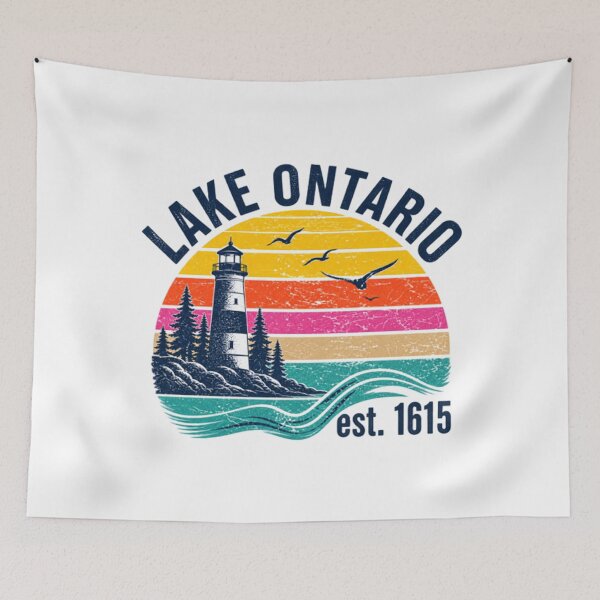 Item preview, Lake Ontario Est 1615, Great Lakes designed and sold by VevineCarr.