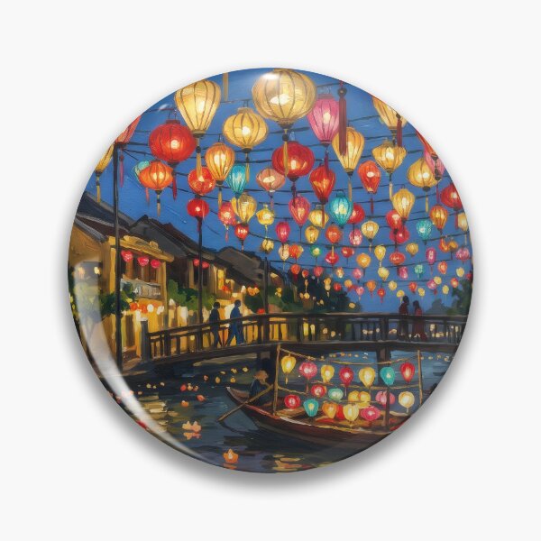 Item preview, Hoi An Lantern Festival on the Thu Bon River designed and sold by RedPeaStudio.