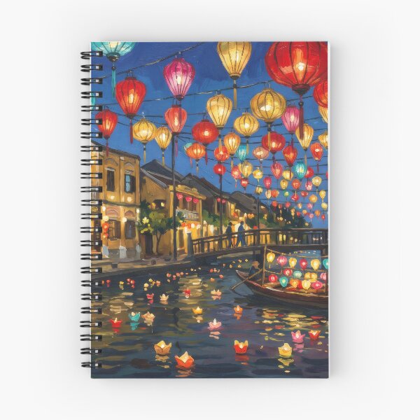 Item preview, Hoi An Lantern Festival on the Thu Bon River designed and sold by RedPeaStudio.