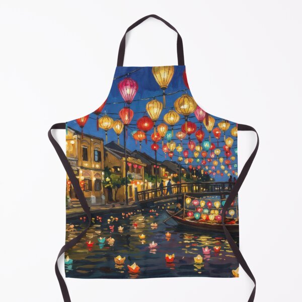 Item preview, Hoi An Lantern Festival on the Thu Bon River designed and sold by RedPeaStudio.