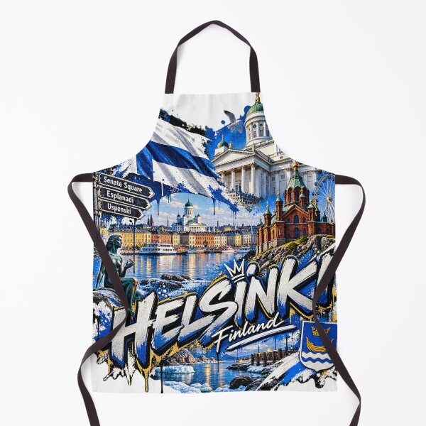 Item preview, Arte urbano callejero en Helsinki, Finlandia – Graffiti en una ciudad nórdica designed and sold by URBIVO.
