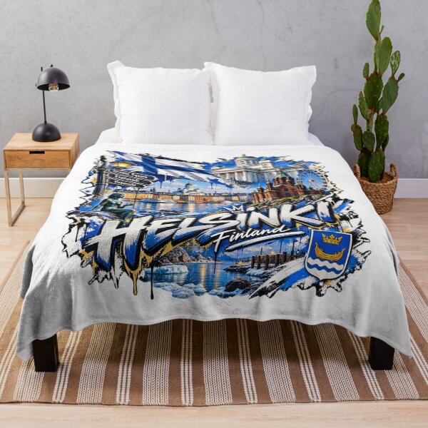 Item preview, Helsinki Finland Urban Street Art – Nordic City Graffiti designed and sold by URBIVO.