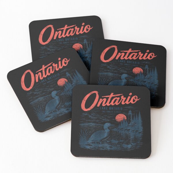 Item preview, Lake Ontario Funny Loon Vintage Est 1615 Design designed and sold by Khescoiu.